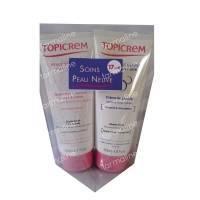 Topicrem Shower Cream + Gentle Scrub Face & Body 2x200 ml