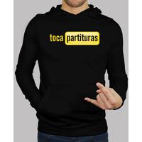 tocapartituras hooded sweater boy