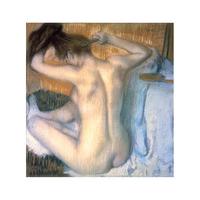 Toilette By Edgar Degas