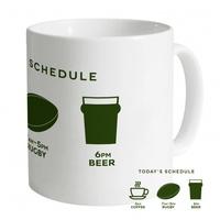 Today\'s Rugby Schedule Mug
