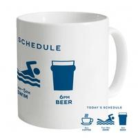todays swimming schedule mug