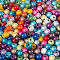 totallybeads 6mm round miracle bead selection 350 pieces 368374