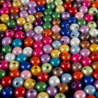 TotallyBeads Miracle Bead Selection - 8mm Round - 250 Beads 384264