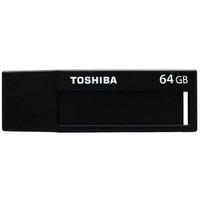 toshiba transmemory 64gb usb 30 flash drive black thn u302k0640mf