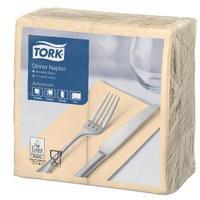 Tork Dinner Napkin 2 Ply 8 Fold Sand Pack of 150 477565