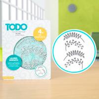 todo die template set laurel wreath 383649