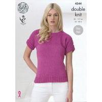 tops in king cole cottonsoft dk 4344