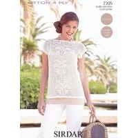 Top in Sirdar Cotton 4 ply (7305)