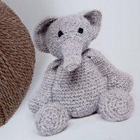 TOFT Bridget the Elephant Kit - Includes 100g Yarn and Postcard Pattern 367771
