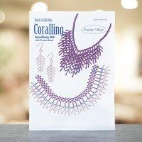 totallybeads back to stitches corralling jewellery kit with project bo ...