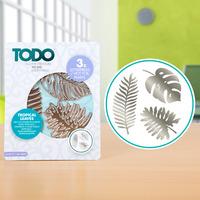 TODO Letterpress and Hot Foil Plate - Tropical Leaves 387777