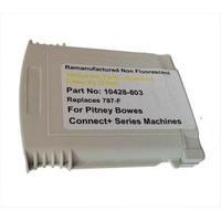 totalpost franking inkjet cartridge yellow for pitney bowes