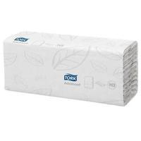 tork advanced 2 ply c fold hand towel white 2400 sheets per box 290264