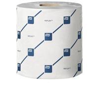 tork reflex wiper roll white 2 ply 429 sheets pack of 6 473264