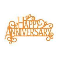 Tonic Studios Miniature Moments Happy Anniversary Die 8.1 x 4.8 cm