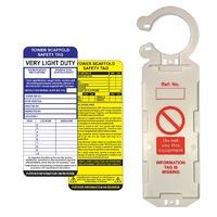 Tower Scaffold Tag Inserts (Pack of 50)