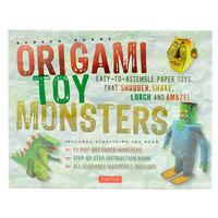 toy monsters origami paper