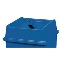 top for paper recycling bin blue 324127