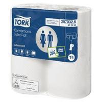 Tork Conventional Toilet Roll White 320 Sheet Pack of 36 472150