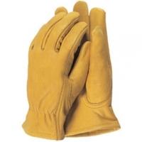 town country premium leather gloves mens yellow medium