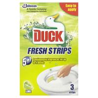 Toilet Duck Fresh Strips Lime 3pk