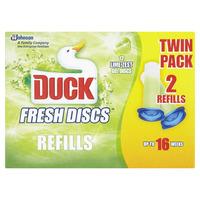 Toilet Duck Fresh Discs 5in1 Refills Lime Zest 2pk