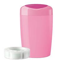 Tommee Tippee Simplee Sangenic Nappy Disposal Bin in Pink
