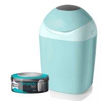 Tommee Tippee Sangenic Tec Nappy Disposal Tub in Teal