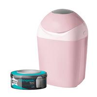 Tommee Tippee Sangenic Tec Nappy Disposal Tub in Pink
