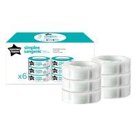 Tommee Tippee Simplee Sangenic Cassettes 6 Pack