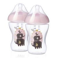 tommee tippee ultra bottles girl 2 x 260ml