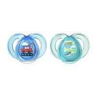 Tommee Tippee Anytime Boy Soothers 6-18m