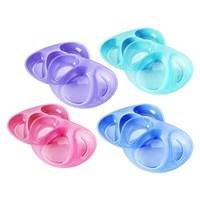 tommee tippee active 2 section plates 12m turquoise