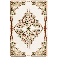 Toledo Marron Decorated Field Tiles - 300x200x6.5mm