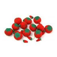 tomato pin cushion red