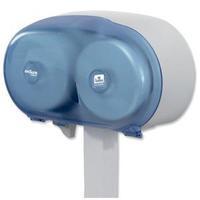 Tork Mid Size Plastic Toilet Paper Dispenser (Blue)