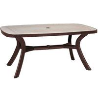 Toscana 165cm Table in Coffee