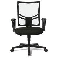 topstar net point 10 mesh swivel chair green