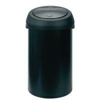 TOUCH BIN, 60 LITRE, BLACK/BLACK LID