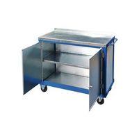 TOOL TROLLEY 1000 X 500, WITH DOUBLE DOORS