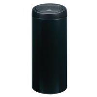 touch bin 30 litre plastic bucket blackblack lid