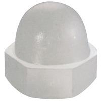 Toolcraft 194790 Domed Cap Nuts DIN 1587 Polyamide M3 Pack Of 10
