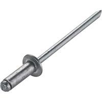 Toolcraft 194737 Steel Head Aluminium Blind Rivets DIN 7337 3 x 4m...