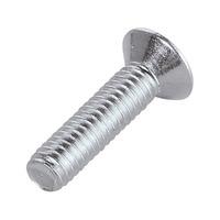 Toolcraft 194774 Phillips Countersunk Screws DIN 965 4.8 Steel M2x...