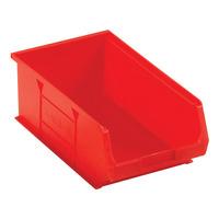 Topstore TC4 Semi-Open Fronted Containers - Red - Pack Of 10