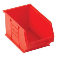 Topstore TC3 Semi-Open Fronted Containers - Red - Pack Of 10