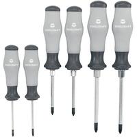 Toolcraft 820936 Pozi/Phillips Screwdriver Set 6pcs