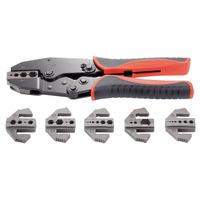 toolcraft 818645 crimp tool set 7 piece