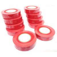 Toolzone Pvc Electrical Electricians Insulation Adhesive Tape - Red