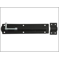 Tower Bolt Black Powder Coated 200mm (8in)